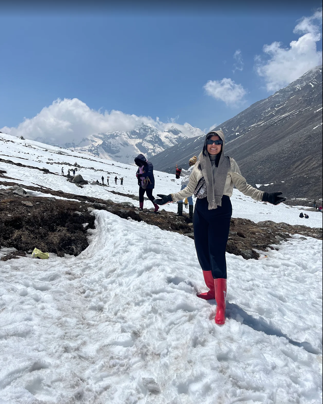 Shraddha Vaish in Sikkim